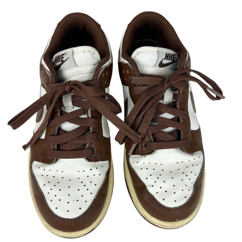 Nike Brown White Low 90s Dunk 6.5 - Picture 2 of 8